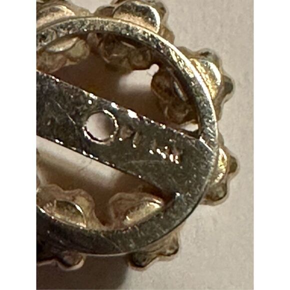 14k Gold Stud Earring Jacket 1.12 Carat Natural Ruby and Diamond - Picture 7 of 10